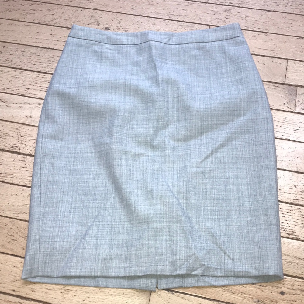 J. Crew grey pencil skirt size 00p